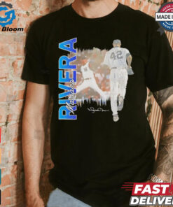 Mariano Rivera New York city skyline signature shirt