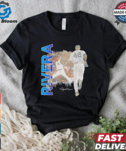 Mariano Rivera New York city skyline signature shirt