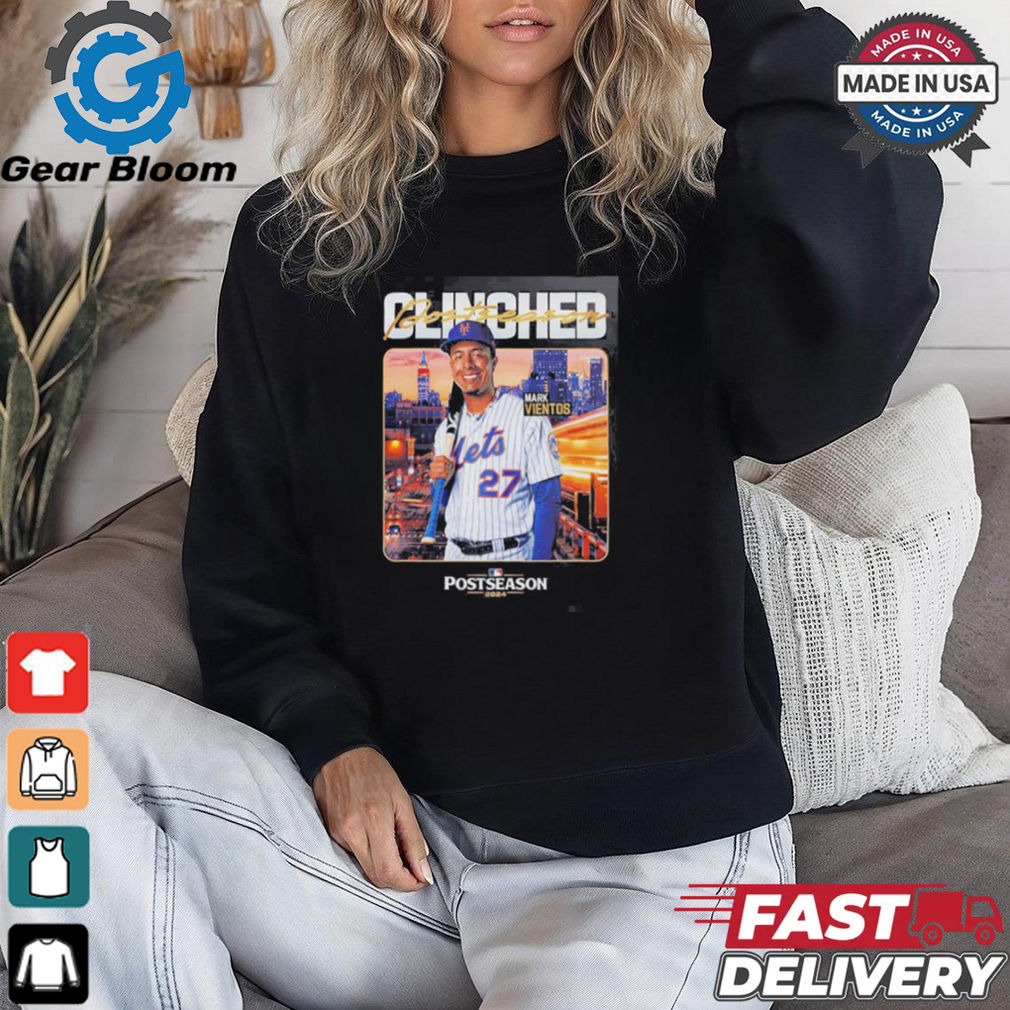 Mark Vientos And New York Mets Has Been Clinched To The 2024 MLB Postseason Unisex T Shirt Mark Vientos And New York Mets Has Been Clinched To The 2024 MLB Postseason Unisex T Shirt