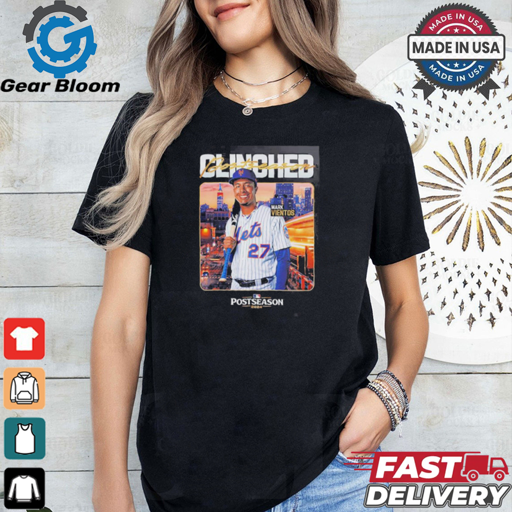 Mark Vientos And New York Mets Has Been Clinched To The 2024 MLB Postseason Unisex T Shirt Mark Vientos And New York Mets Has Been Clinched To The 2024 MLB Postseason Unisex T Shirt