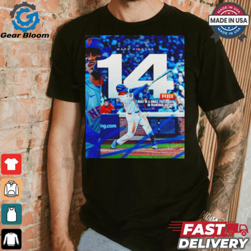 Mark Vientos most in a single postseason in Franchise history shirt