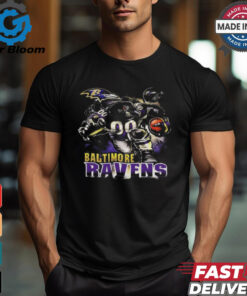 Mascot I Love Baltimore Ravens 2024 Shirt