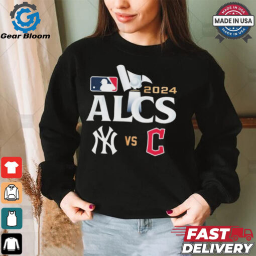 Matchup MLB New York Yankees vs Cleveland Guardians 2024 ALCS t shirt