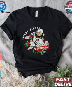 Mats Zuccarello 36 player Minnesota Wild hockey right winger signature shirt