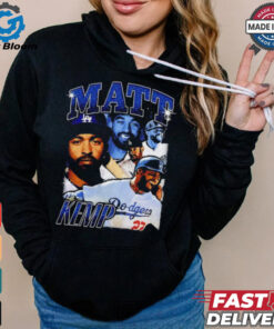 Matt Kemp Dodgers picture collage shirt