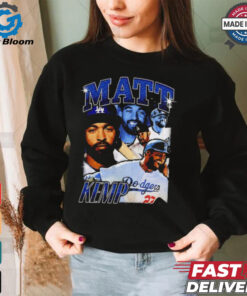 Matt Kemp Dodgers picture collage shirt