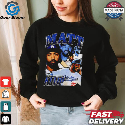 Matt Kemp Dodgers picture collage shirt