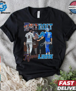 Matt Vierling Jared Goff Tigers Lions Shirt