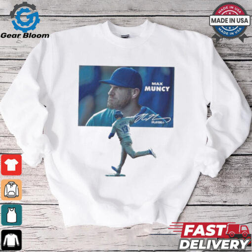 Max Muncy Los Angeles Dodgers Players Photo MLB T shirts