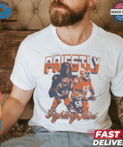 Melvin Priestly Illinois Fighting Illini Week 7 Graphic t shirt