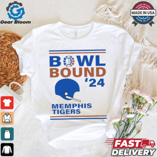 Memphis Tigers 2024 Bowl Bound Helmet Shirt