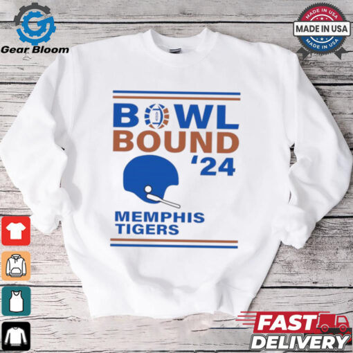 Memphis Tigers 2024 Bowl Bound Helmet Shirt