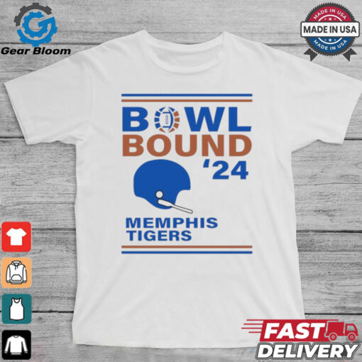 Memphis Tigers 2024 Bowl Bound Helmet Shirt