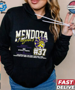 Mendota Trojans #37 Celebrating The Rich History And Tradition Of High School Girls Volleyball Shirt