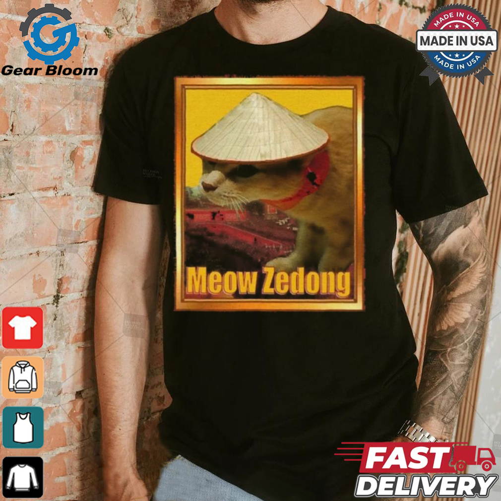 Meow Zedong T Shirts Meow Zedong T Shirts