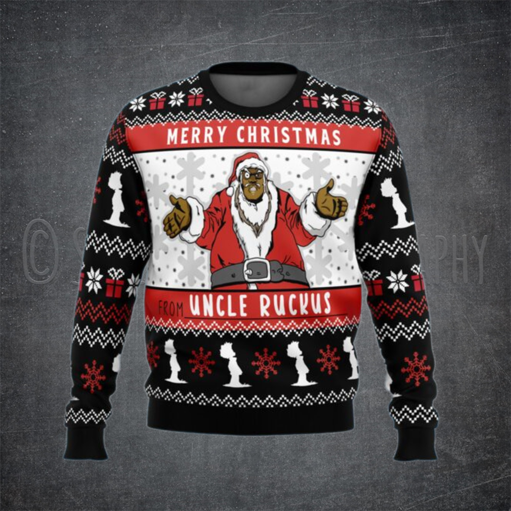 Merry Christmas From Uncle Ruckus Ugly Christmas Sweater Merry Christmas From Uncle Ruckus Ugly Christmas Sweater