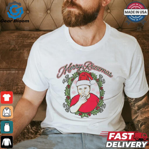 Merry Rizzmas Christmas wreath shirt