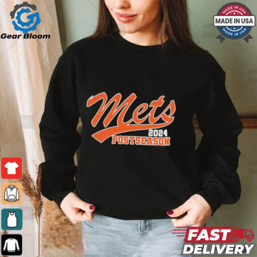 Mets 2024 postseason logo shirt