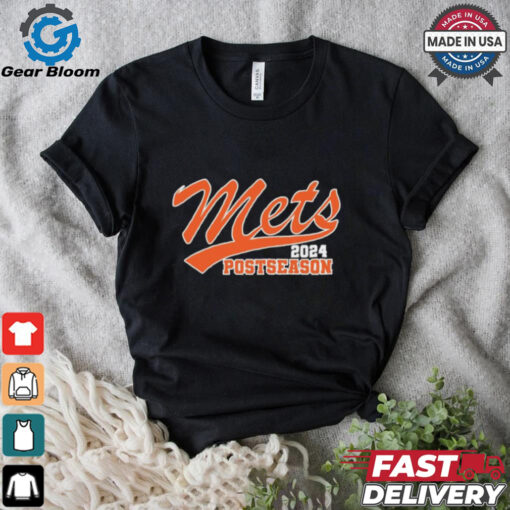 Mets 2024 postseason logo shirt