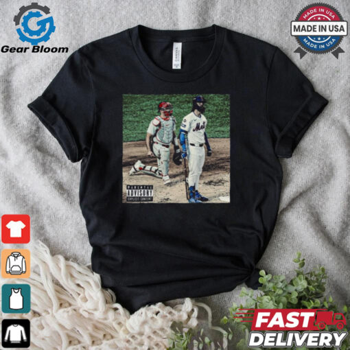 Mets Jesse Winker Parental Advisory Explicit Content T Shirt