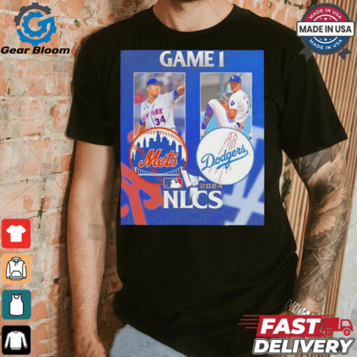 Mets vs Dodgers 2024 NLCS Game 1 Dodger Stadium shirt