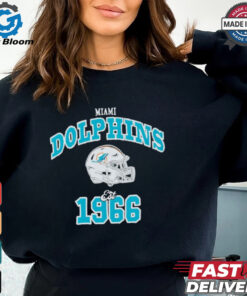 Miami Dolphins x Aleali May Black T Shirt