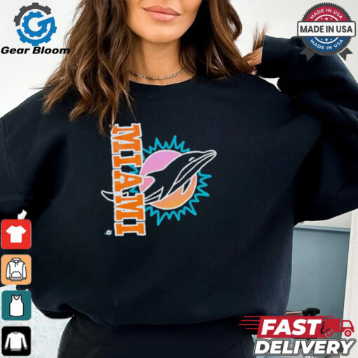 Miami Dolphins x Aleali May Black T Shirts