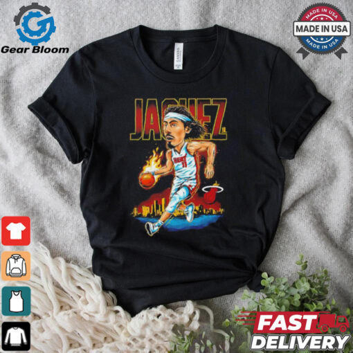 Miami Heat Jaime Jaquez Jr fire basketball city shirt