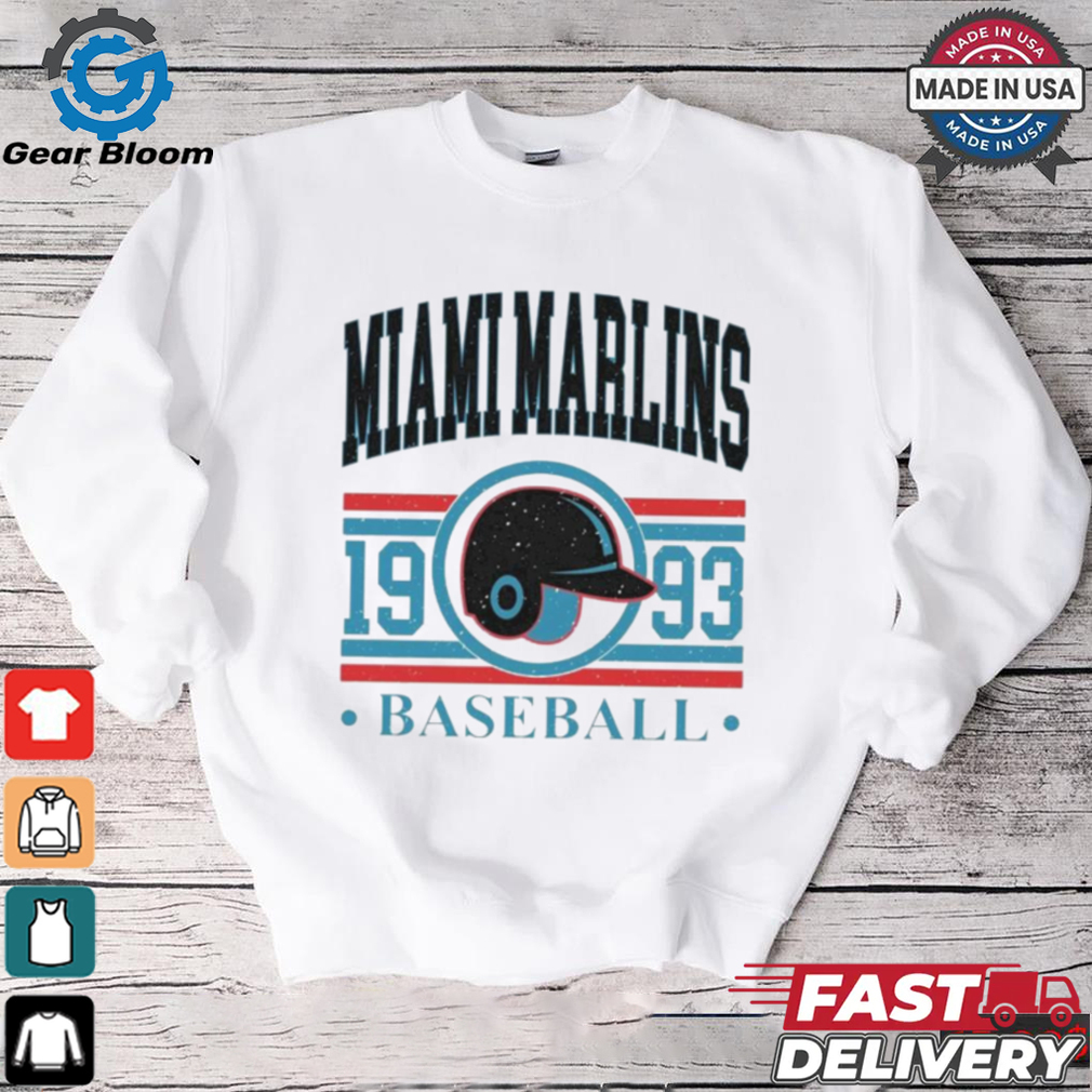 Miami Marlins 1993 Baseball Team Supporter Shirt Miami Marlins 1993 Baseball Team Supporter Shirt
