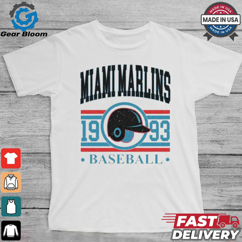 Miami Marlins 1993 Baseball Team Supporter Shirt Miami Marlins 1993 Baseball Team Supporter Shirt