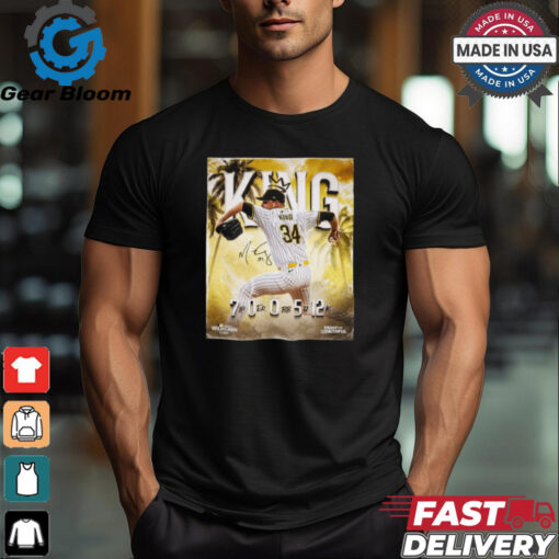 Michael King San Diego Padres MLB 700512 Signature Poster t shirt