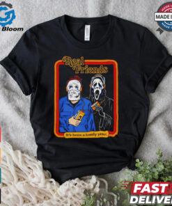 Michael Myers vs Ghostface real friends it’s been a lonely year Halloween shirt