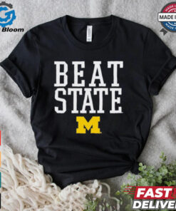 Michigan Wolverines Beat State Rally Call NCAA t shirt