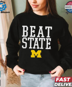 Michigan Wolverines Beat State Rally Call NCAA t shirt