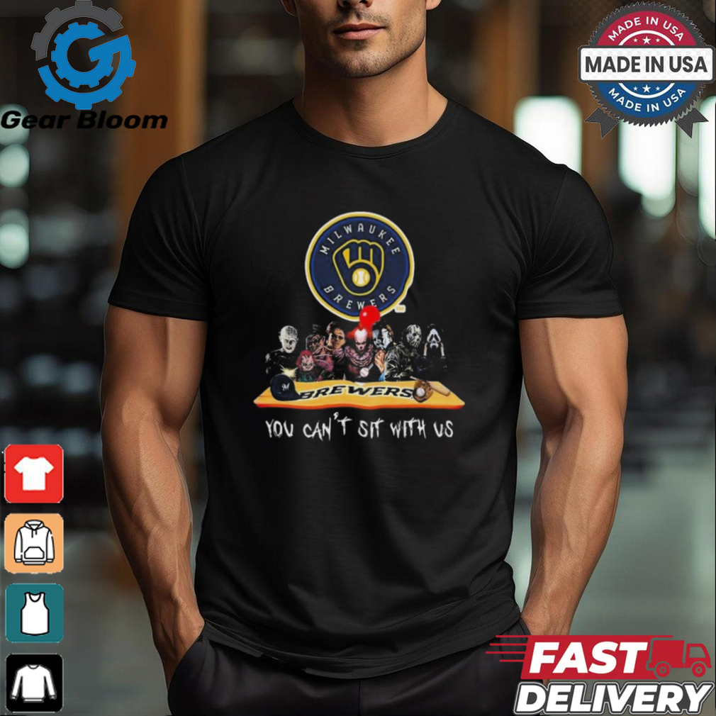 Milwaukee Brewers MLB Horror Movies Halloween You Can’t Sit With Us 2024 Shirt Milwaukee Brewers MLB Horror Movies Halloween You Can’t Sit With Us 2024 Shirt
