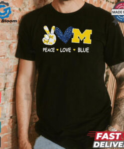 Milwaukee Brewers peace love blue shirt