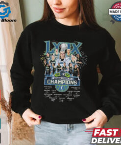 Minnesota Lynx 2024 WNBA Finals Champions Celebrating Signatures Shirt