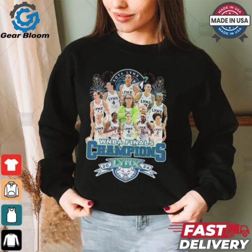 Minnesota Lynx Final Champions 2024 All Players Fireworks Shirt