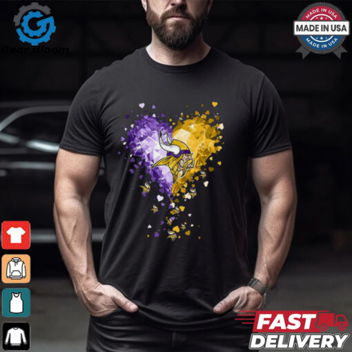 Minnesota Vikings Broken Heart Shirt