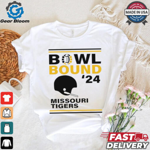 Missouri Tigers 2024 Bowl Bound Helmet Shirt