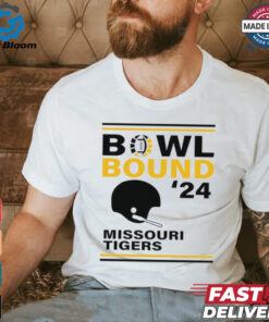 Missouri Tigers 2024 Bowl Bound Helmet Shirt