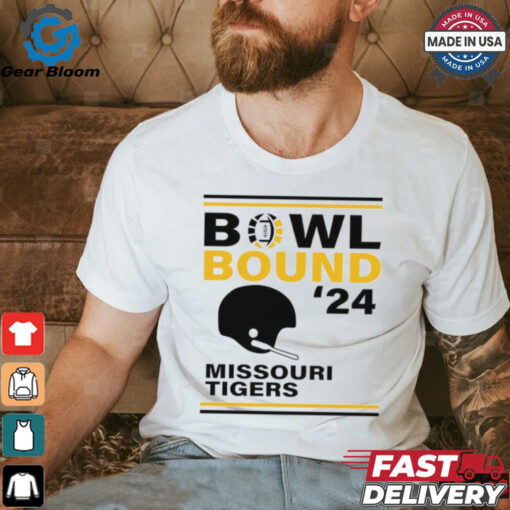 Missouri Tigers 2024 Bowl Bound Helmet Shirt