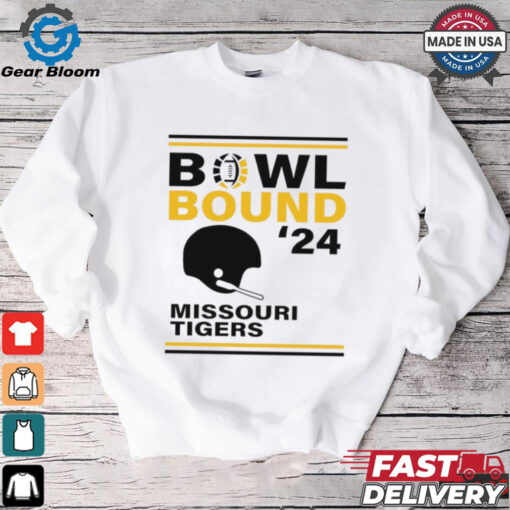 Missouri Tigers 2024 Bowl Bound Helmet Shirt