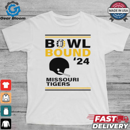 Missouri Tigers 2024 Bowl Bound Helmet Shirt