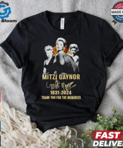 Mitzi Gaynor 1931 2024 Thank You For The Memories shirt