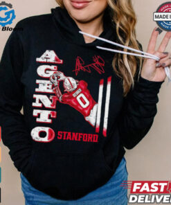 Mudia Reuben Stanford Cardinal comic signature shirt