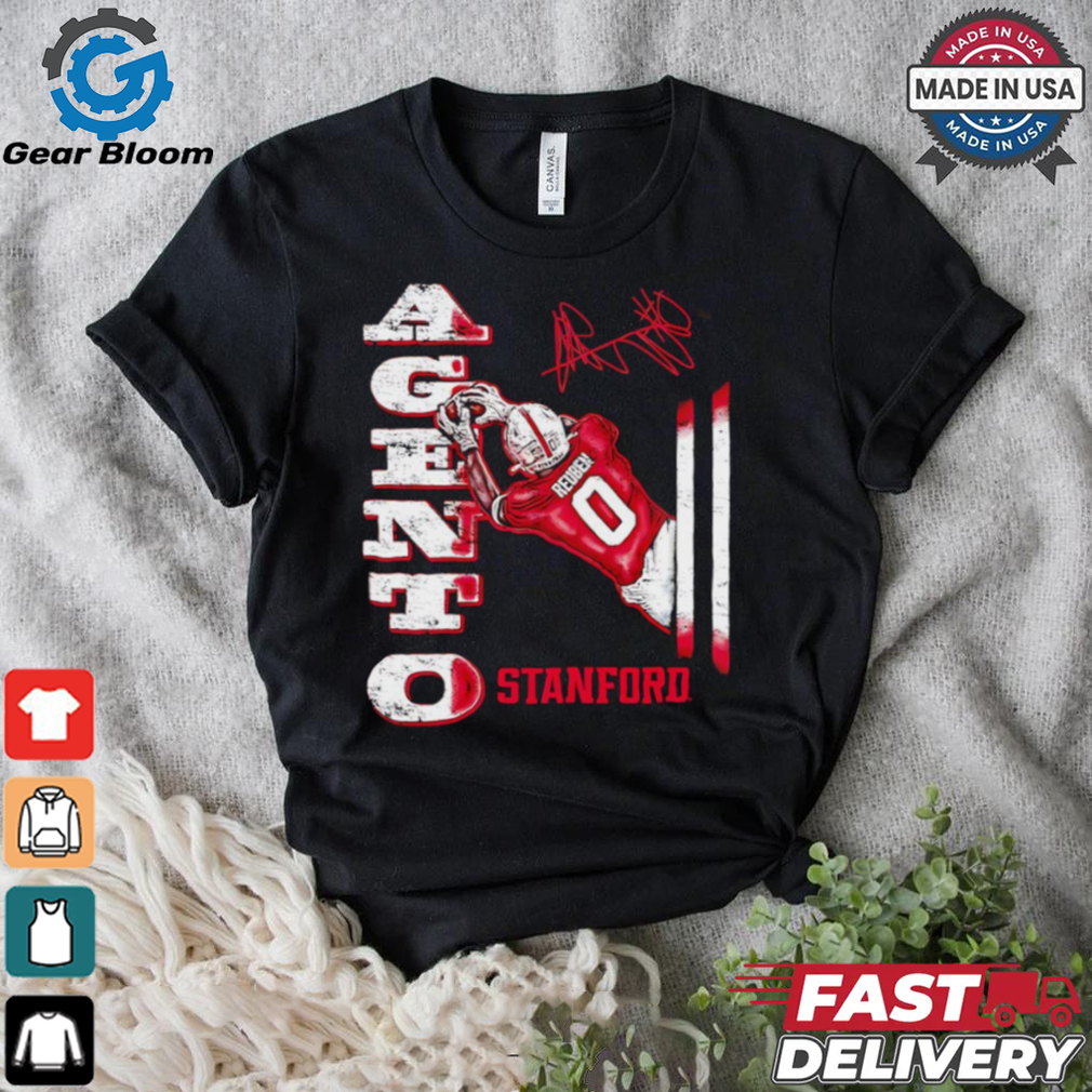 Mudia Reuben Stanford Cardinal comic signature shirt Mudia Reuben Stanford Cardinal comic signature shirt