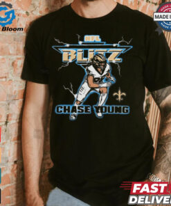 NFL Blitz New Orleans Saints Chase Young t shirt