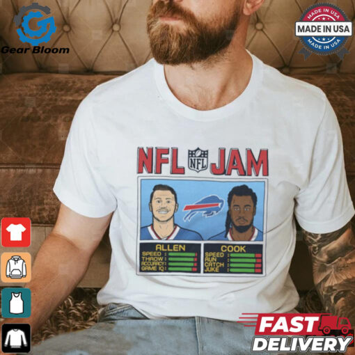 NFL Jam Buffalo Bills Allen And Cook t shirt