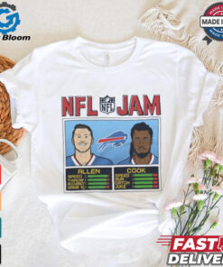 NFL Jam Buffalo Bills Allen And Cook t shirt